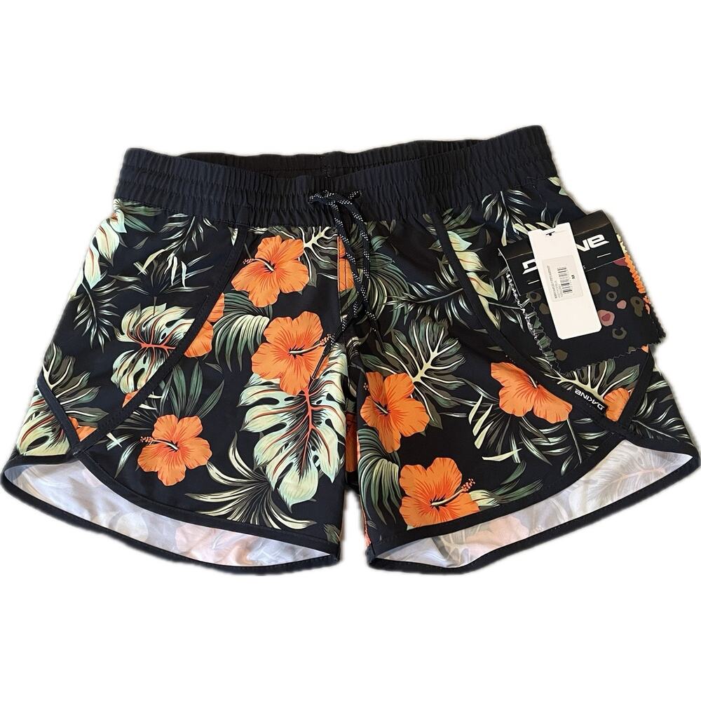 DAKINE DAUNTLESS WOMEN'S 5" STRETCH BOARD SHORTS FLORAL - MEDIUM